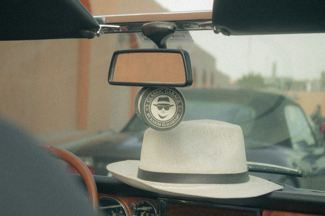 Intérieur de voiture frais et propre