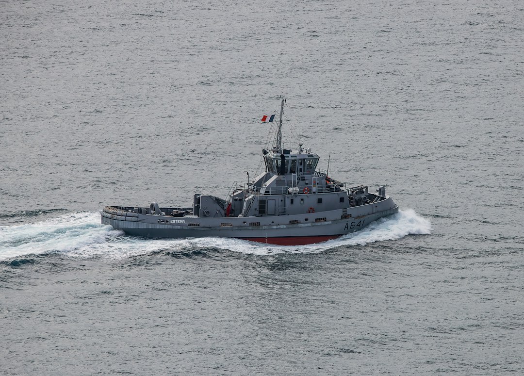 Rade de Toulon dans le Var